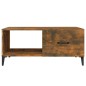 vidaXL Couchtisch Räuchereiche 90x50x40 cm Holzwerkstoff vidaXL Couchtisch Räuchereiche 90x50x40 cm Holzwerkstoff