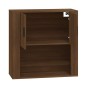 vidaXL Wandschrank Braun Eichen-Optik 80x33x80 cm Holzwerkstoff vidaXL Wandschrank Braun Eichen-Optik 80x33x80 cm Holzwerkstoff