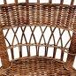 vidaXL Gartenstühle 4 Stk. Natürliches Rattan Braun vidaXL Gartenstühle 4 Stk. Natürliches Rattan Braun