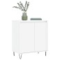 vidaXL Sideboard Hochglanz-Weiß 60x35x70 cm Holzwerkstoff vidaXL Sideboard Hochglanz-Weiß 60x35x70 cm Holzwerkstoff