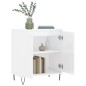 vidaXL Sideboard Hochglanz-Weiß 60x35x70 cm Holzwerkstoff vidaXL Sideboard Hochglanz-Weiß 60x35x70 cm Holzwerkstoff