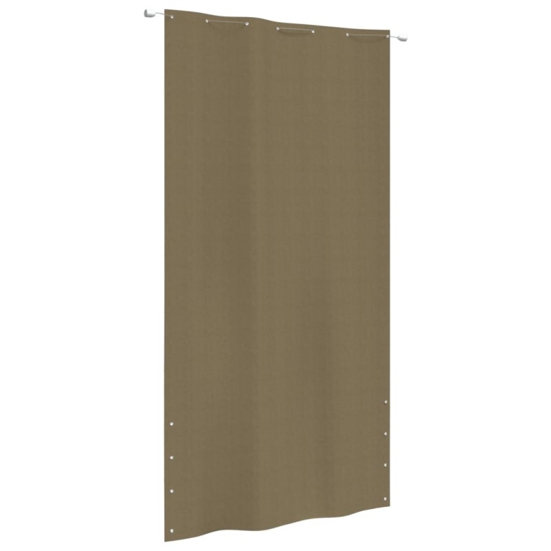 vidaXL Balkon-Sichtschutz Taupe 140x240 cm Oxford-Gewebe vidaXL Balkon-Sichtschutz Taupe 140x240 cm Oxford-Gewebe