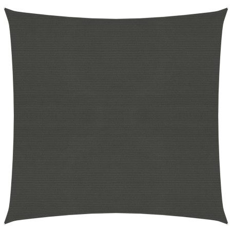 vidaXL Sonnensegel 160 g/m² Anthrazit 2,5x2,5 m HDPE