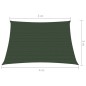 vidaXL Sonnensegel 160 g/m² Dunkelgrün 3/4x3 m HDPE vidaXL Sonnensegel 160 g/m² Dunkelgrün 3/4x3 m HDPE