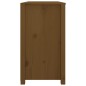 vidaXL Beistellschrank Honigbraun 100x40x72 cm Massivholz Kiefer vidaXL Beistellschrank Honigbraun 100x40x72 cm Massivholz Kiefer