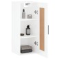 vidaXL Wandschrank Hochglanz-Weiß 34,5x34x90 cm Holzwerkstoff vidaXL Wandschrank Hochglanz-Weiß 34,5x34x90 cm Holzwerkstoff