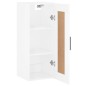 vidaXL Wandschrank Hochglanz-Weiß 34,5x34x90 cm Holzwerkstoff vidaXL Wandschrank Hochglanz-Weiß 34,5x34x90 cm Holzwerkstoff