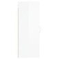 vidaXL Wandschrank Hochglanz-Weiß 34,5x34x90 cm vidaXL Wandschrank Hochglanz-Weiß 34,5x34x90 cm