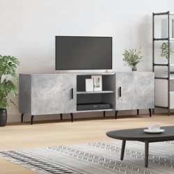 vidaXL TV-Schrank Betongrau 150x30x50 cm Holzwerkstoff