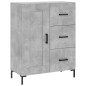 Highboard Betongrau 69,5x34x180 cm Holzwerkstoff Highboard Betongrau 69,5x34x180 cm Holzwerkstoff