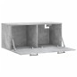 vidaXL Wandschrank Betongrau 80x36,5x35 cm Holzwerkstoff vidaXL Wandschrank Betongrau 80x36,5x35 cm Holzwerkstoff