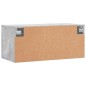 vidaXL Wandschrank Betongrau 80x36,5x35 cm Holzwerkstoff vidaXL Wandschrank Betongrau 80x36,5x35 cm Holzwerkstoff
