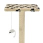 vidaXL Katzen-Kratzbaum Sisal 95 cm Beige Pfoten-Aufdruck vidaXL Katzen-Kratzbaum Sisal 95 cm Beige Pfoten-Aufdruck
