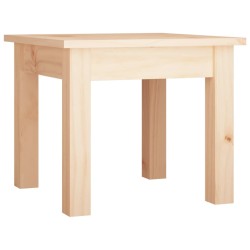 vidaXL Couchtisch 35x35x30 cm Massivholz Kiefer