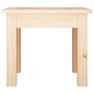 vidaXL Couchtisch 35x35x30 cm Massivholz Kiefer vidaXL Couchtisch 35x35x30 cm Massivholz Kiefer
