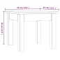 vidaXL Couchtisch 35x35x30 cm Massivholz Kiefer vidaXL Couchtisch 35x35x30 cm Massivholz Kiefer