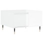 vidaXL Couchtisch Hochglanz-Weiß 55x55x36,5 cm Holzwerkstoff vidaXL Couchtisch Hochglanz-Weiß 55x55x36,5 cm Holzwerkstoff