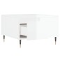 vidaXL Couchtisch Hochglanz-Weiß 55x55x36,5 cm Holzwerkstoff vidaXL Couchtisch Hochglanz-Weiß 55x55x36,5 cm Holzwerkstoff