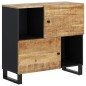 vidaXL Sideboard mit 2 Türen 80x33x75 cm Massivholz Mango vidaXL Sideboard mit 2 Türen 80x33x75 cm Massivholz Mango
