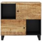 vidaXL Sideboard mit 2 Türen 80x33x75 cm Massivholz Mango vidaXL Sideboard mit 2 Türen 80x33x75 cm Massivholz Mango