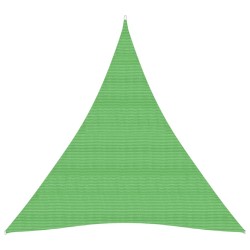 vidaXL Sonnensegel 160 g/m² Hellgrün 4x5x5 m HDPE