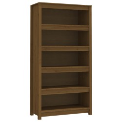 vidaXL Bücherregal Honigbraun 80x35x154 cm Massivholz Kiefer
