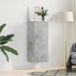 vidaXL Wandschrank Betongrau 34,5x34x90 cm vidaXL Wandschrank Betongrau 34,5x34x90 cm