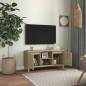 vidaXL TV-Schrank mit Massivholz-Beinen Sonoma-Eiche 103,5x35x50 cm vidaXL TV-Schrank mit Massivholz-Beinen Sonoma-Eiche 103,5x35x50 cm