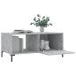 vidaXL Couchtisch Betongrau 90x50x40 cm Holzwerkstoff vidaXL Couchtisch Betongrau 90x50x40 cm Holzwerkstoff