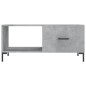 vidaXL Couchtisch Betongrau 90x50x40 cm Holzwerkstoff vidaXL Couchtisch Betongrau 90x50x40 cm Holzwerkstoff