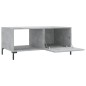 vidaXL Couchtisch Betongrau 90x50x40 cm Holzwerkstoff vidaXL Couchtisch Betongrau 90x50x40 cm Holzwerkstoff