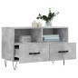vidaXL TV-Schrank Betongrau 80x36x50 cm Holzwerkstoff vidaXL TV-Schrank Betongrau 80x36x50 cm Holzwerkstoff