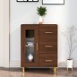vidaXL Sideboard Braun Eichen-Optik 69,5x34x90 cm Holzwerkstoff vidaXL Sideboard Braun Eichen-Optik 69,5x34x90 cm Holzwerkstoff