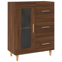 vidaXL Sideboard Braun Eichen-Optik 69,5x34x90 cm Holzwerkstoff