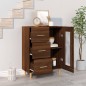 vidaXL Sideboard Braun Eichen-Optik 69,5x34x90 cm Holzwerkstoff vidaXL Sideboard Braun Eichen-Optik 69,5x34x90 cm Holzwerkstoff