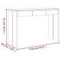 vidaXL Konsolentisch 110×35×75 cm Teak Massivholz vidaXL Konsolentisch 110×35×75 cm Teak Massivholz