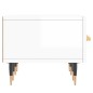 vidaXL TV-Schrank Hochglanz-Weiß 150x36x30 cm Holzwerkstoff vidaXL TV-Schrank Hochglanz-Weiß 150x36x30 cm Holzwerkstoff