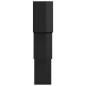 vidaXL Cube Wandregale Hochglanz-Schwarz 68x15x68 cm Holzwerkstoff vidaXL Cube Wandregale Hochglanz-Schwarz 68x15x68 cm Holzwerkstoff