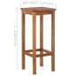 vidaXL Bartisch und Stuhl-Set 3-tlg. Akazienholz Massiv vidaXL Bartisch und Stuhl-Set 3-tlg. Akazienholz Massiv