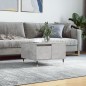 vidaXL Couchtisch Betongrau 55x55x36,5 cm Holzwerkstoff vidaXL Couchtisch Betongrau 55x55x36,5 cm Holzwerkstoff