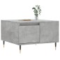 vidaXL Couchtisch Betongrau 55x55x36,5 cm Holzwerkstoff vidaXL Couchtisch Betongrau 55x55x36,5 cm Holzwerkstoff