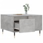 vidaXL Couchtisch Betongrau 55x55x36,5 cm Holzwerkstoff vidaXL Couchtisch Betongrau 55x55x36,5 cm Holzwerkstoff