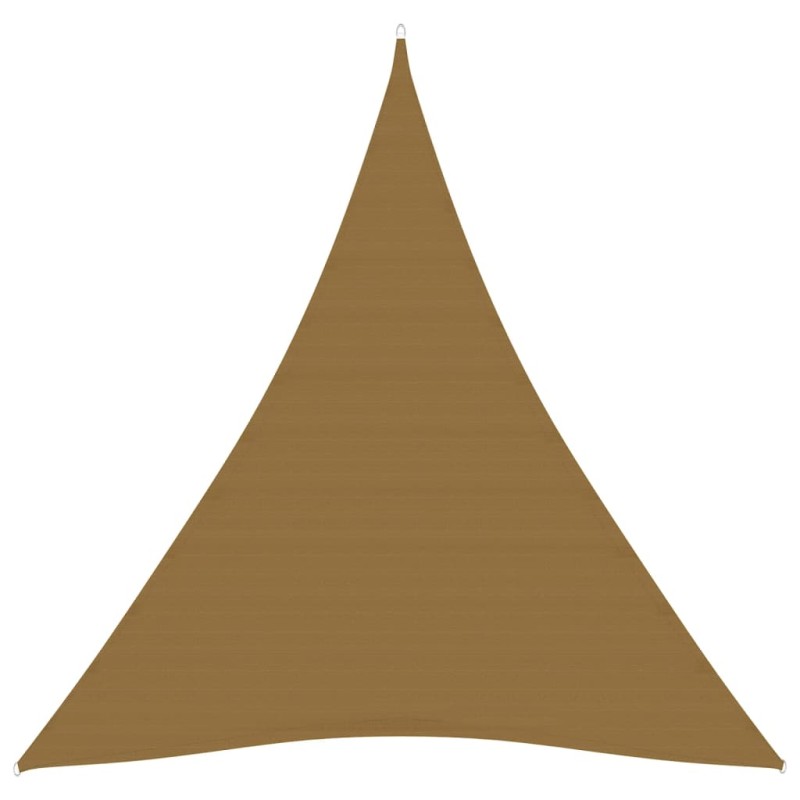 vidaXL Sonnensegel 160 g/m² Taupe 3x4x4 m HDPE vidaXL Sonnensegel 160 g/m² Taupe 3x4x4 m HDPE