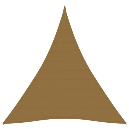 vidaXL Sonnensegel 160 g/m² Taupe 3x4x4 m HDPE