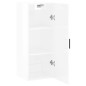vidaXL Wandschrank Hochglanz-Weiß 34,5x34x90 cm vidaXL Wandschrank Hochglanz-Weiß 34,5x34x90 cm