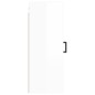 vidaXL Wandschrank Hochglanz-Weiß 34,5x34x90 cm vidaXL Wandschrank Hochglanz-Weiß 34,5x34x90 cm