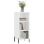 vidaXL Sideboard Hochglanz-Weiß 34,5x32,5x90 cm Holzwerkstoff vidaXL Sideboard Hochglanz-Weiß 34,5x32,5x90 cm Holzwerkstoff
