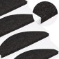 vidaXL Stufenmatten Selbstklebend 15 Stk. 65x22,5x3,5 cm Anthrazit vidaXL Stufenmatten Selbstklebend 15 Stk. 65x22,5x3,5 cm Anthrazit