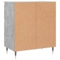 vidaXL Sideboard Betongrau 60x35x70 cm Holzwerkstoff vidaXL Sideboard Betongrau 60x35x70 cm Holzwerkstoff