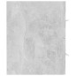 vidaXL Waschbeckenunterschrank Betongrau 80x38,5x48 cm Holzwerkstoff vidaXL Waschbeckenunterschrank Betongrau 80x38,5x48 cm Holzwerkstoff